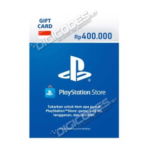 PlayStation Store Gift Card / PSN Card / PSN Wallet Indonesia IDR 400,000 (AutoCodes)