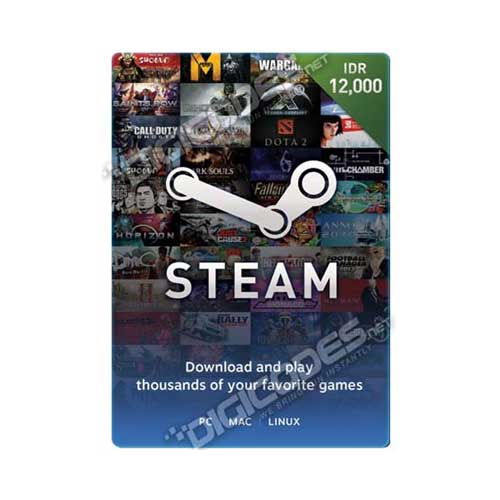 Jual Steam Wallet Code IDR 12,000 (AutoCodes) Murah