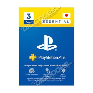 Playstation Plus / PS Plus Essential JAPAN 3 months - Beli dari PlayStation Store Menggunakan PSN Card (Digital Codes)