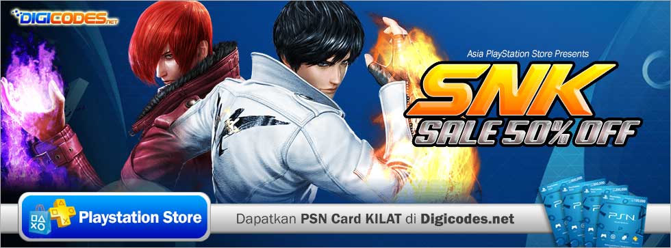 SNK Sale di PS Store ASIA - April 2017  Up to 50% off 