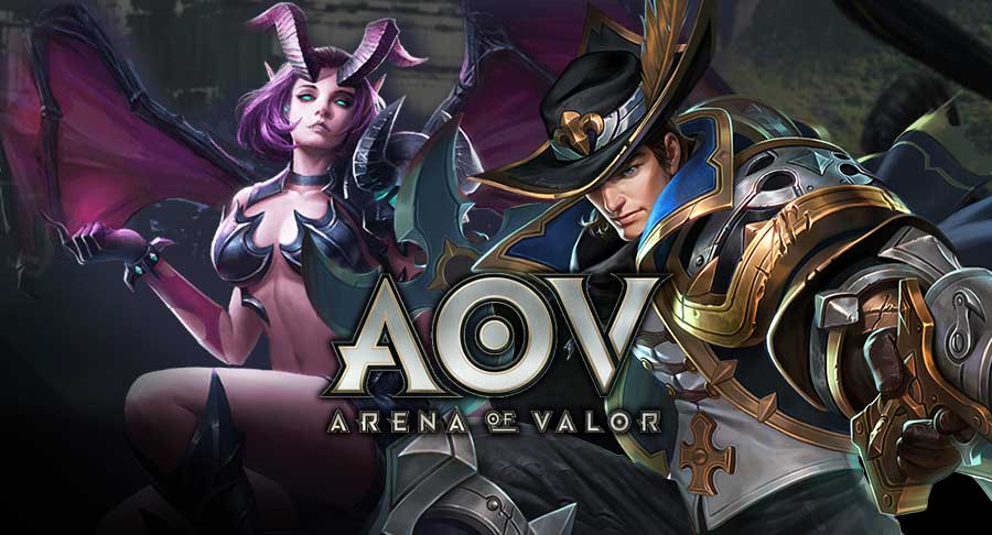 Cara membeli top up Vouchers AOV / Arena of Valor