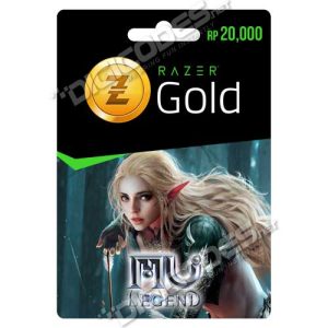 Razer Gold Rp 20,000 (Digital Codes)