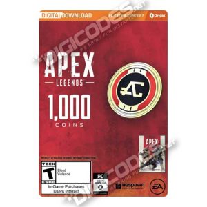 EA Origin Apex Legends - 1000 Apex Coins DLC / Addon (PC Digital Serial Key)