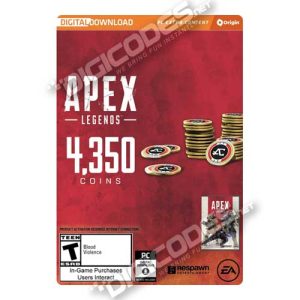 EA Origin Apex Legends - 4350 Apex Coins DLC / Addon (PC Digital Serial Key)