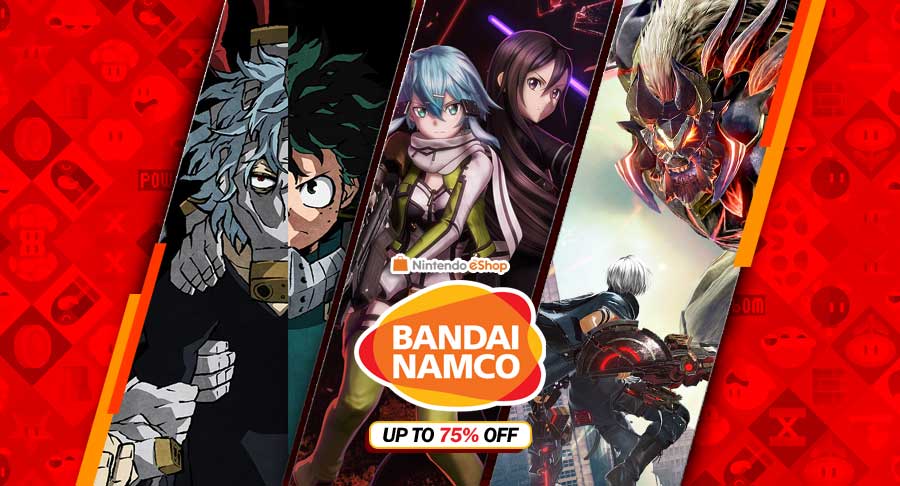 Nintendo eShop Bandai Namco Sale 75% off | 11 Okt 2019