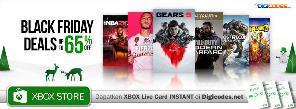 Xbox live card on sale black friday 2019