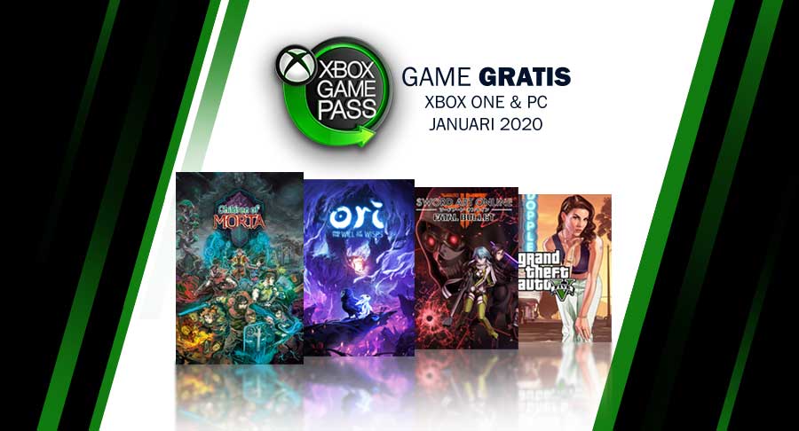 Game Gratis XBOX Game Pass di bulan Januari 2019