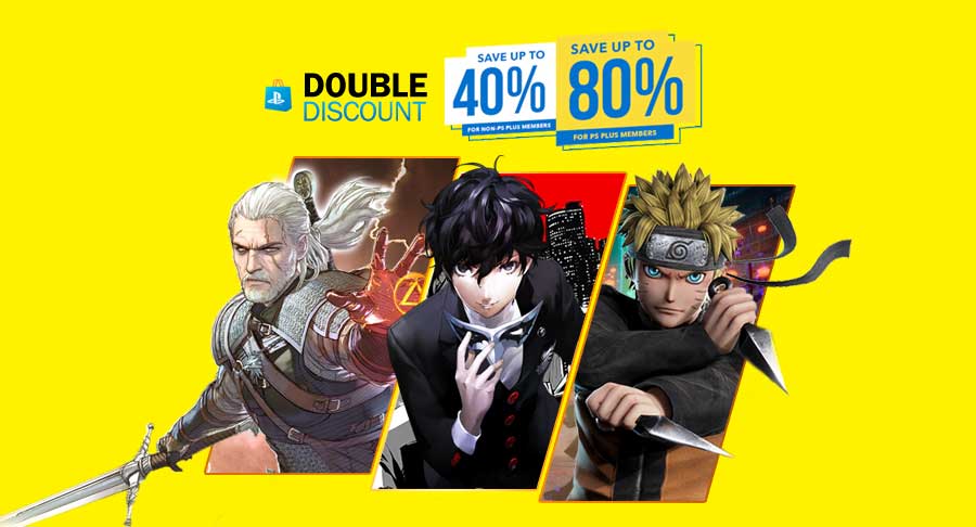 Psn double deals discount sale