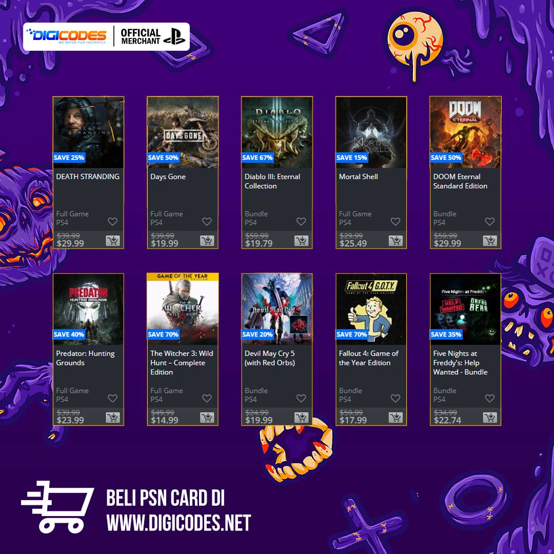 Psn halloween hot sale sale 2020