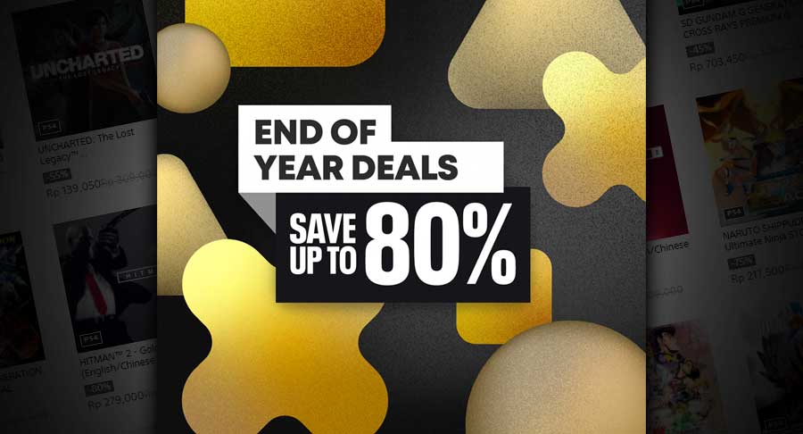 Playstation end of hot sale the year sale