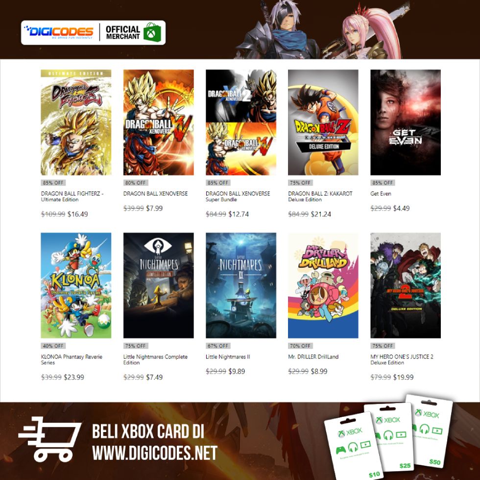 xbox bandai namco sale