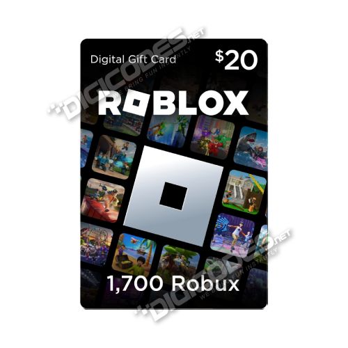 Beli Robux Roblox Gift Card $20 - 1700 Robux Murah - Digicodes.net