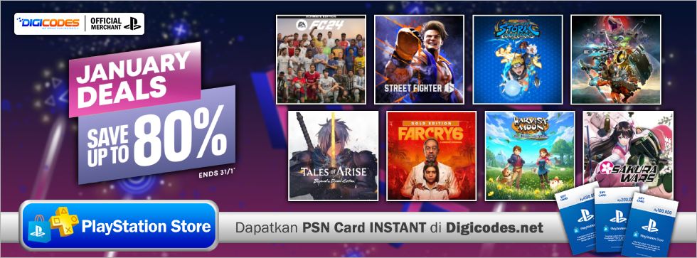 Psn january online sale