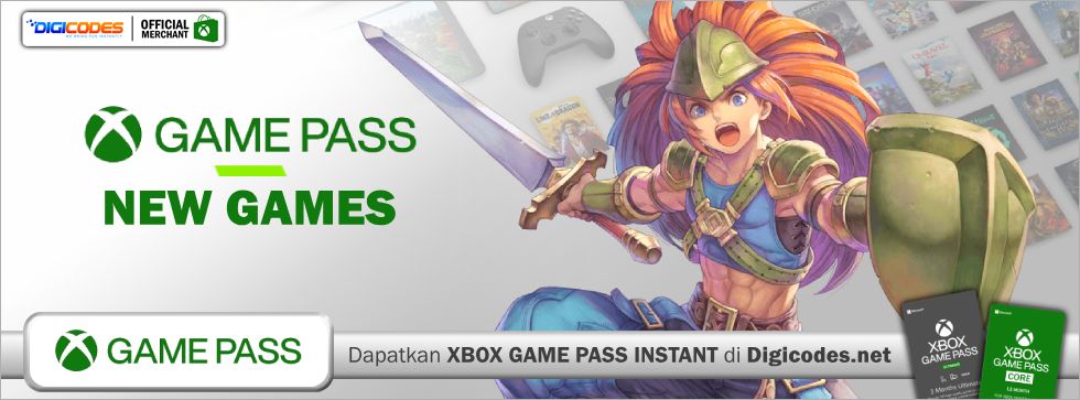 XBOX Game Pass Oktober 2024 - Yuk gabung XBOX Game Pass Ultimate menggunakan Voucher Game dari Digicodes.net