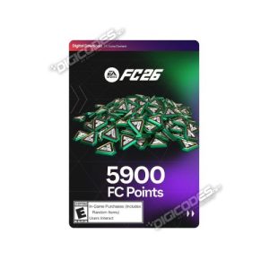 PC EA Origin EA SPORTS FC 26 - 5900 FC Points DLC / Addon (PC Digital Serial Key)